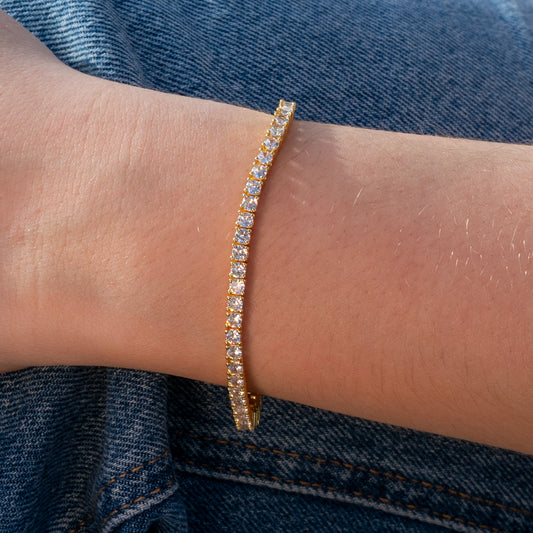 Stars Hollow Bracelet - Gold