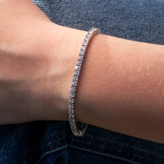 Stars Hollow Bracelet - Silver