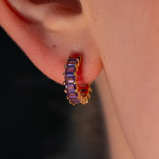 Waldorf Mini Hoops - Lavender
